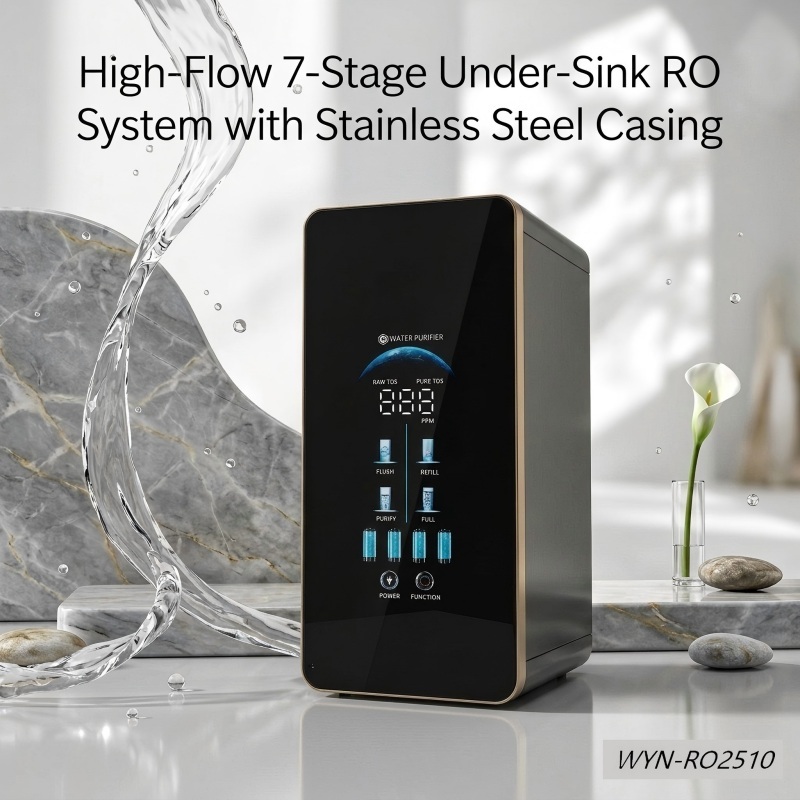 Undersink Reverse Osmosis Purifier with 7-Stage Filtration
