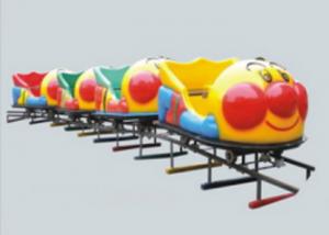China Durable Big Capacity Ride On Toy Train With Tracks Galvanized Iron Pipe + LLDPE on sale