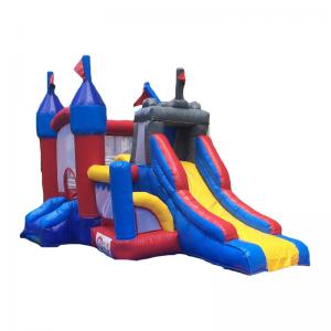 Wholesale Grey Inflatable Bouncer Castle Kids Air Games Inflatable Trampoline Party Rental from china suppliers