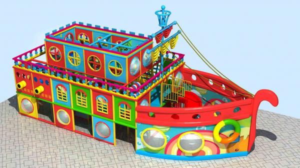 Quality toddler indoor playground inside birthday party places childs indoor playhouse with trampoline for sale