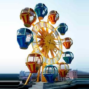 China European Grand Ferris Wheel Height 15m Customzed Size Long Working Life on sale