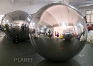 Wholesale Large PVC Silver Inflatable Hanging Mirror Balls For Event Christmas Decoration from china suppliers