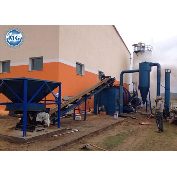 Carbon Steel Three Cylinder Rotary Sand Dryer Machine 25t/H
