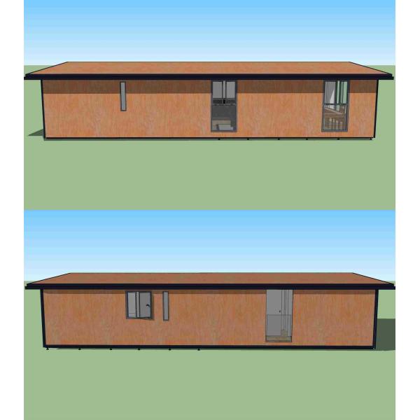 Fast Moving Luxury Container House , Economic Affordable Modern Prefab Homes
