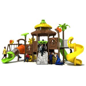 Wholesale ASTM Plastic Kids Outdoor Playground Equipment Slide And Swing Set from china suppliers