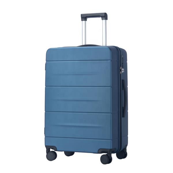 Simple Appearance 28 Inch Hard Shell Suitcase Multifunctions Inside