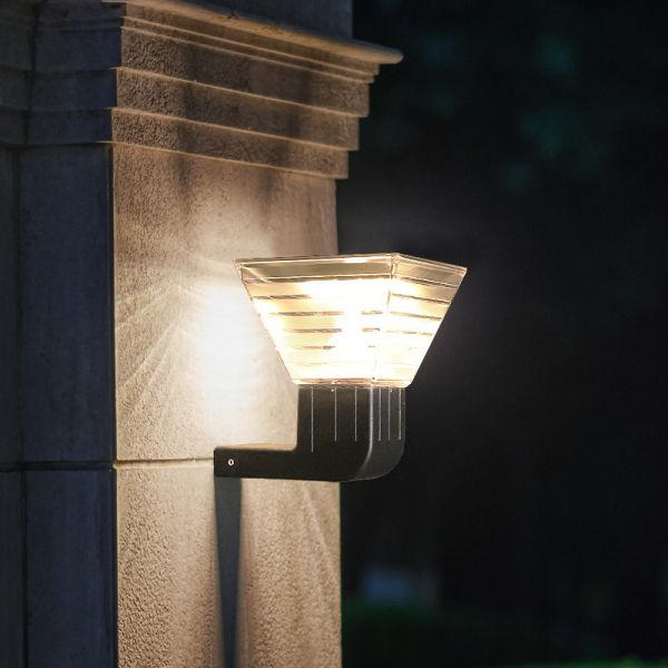 10W 20W 30W 50W Waterproof Solar Powered Wall Lamp 3000K Warm White