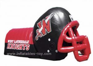 Wholesale Adults Inflatable Sports Games Football Team Inflatable Football Helmet Tunnel from china suppliers
