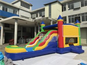 Wholesale Commercial Grade Outdoor Inflatable Combo Inflatable Bounce House With Slide from china suppliers