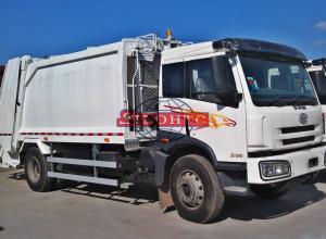 Wholesale LHD / RHD Steering Garbage Truck With Compactor , 4x2 Refuse Compactor Truck from china suppliers