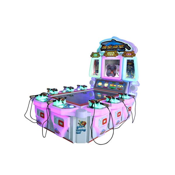 Kids Video Fish Table Game Machine For 8 Players 260*165*203cm