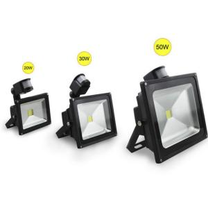 Wholesale Motion Sensor IP65 Outdoor LED Flood Light 10W 20W 30W 50W With CE ROHS from china suppliers