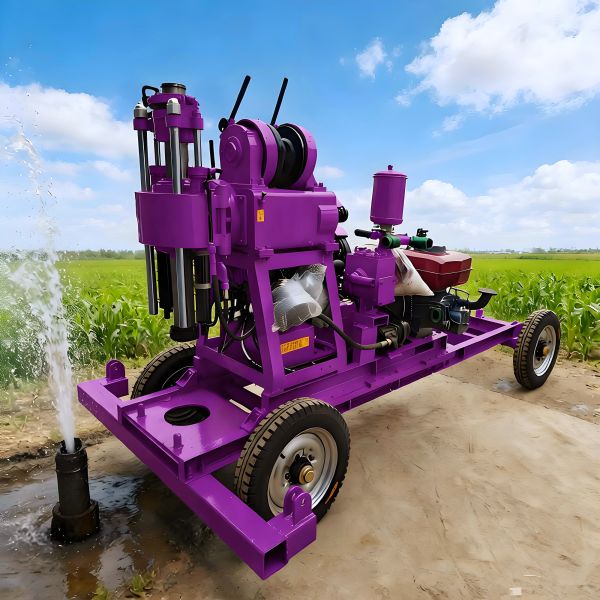 Portable Hydraulic Core Drilling Rig with 200m Drilling Depth and High Efficiency for Tunnel Projects