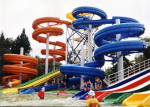 Wholesale Customized Outdoor Spiral Water Slide Aqua Park Equipment from china suppliers