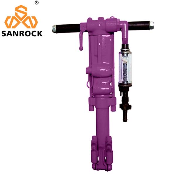 Hand Held Air Leg Jack Hammer Pneumatic Rock Drill YT24 Small Rock Drilling Machine