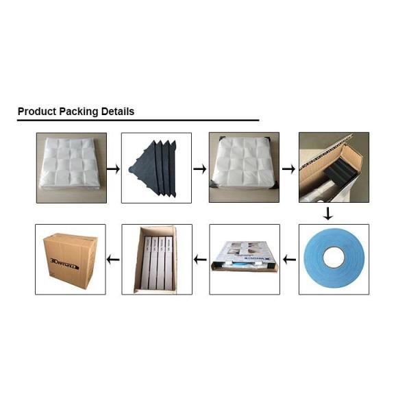Fireproof Modern Art Rich Models PVC 3D Wall Panel For Indoor Decoration