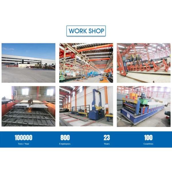 Q355 Hot-Rolled H-Section Steel Structure Building