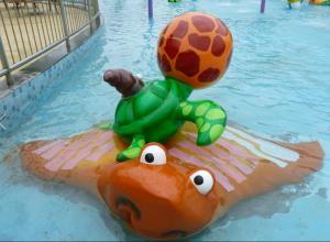 China Fiberglass Water Splash For Kids Aqua Park Swimming Pool Kids Water Park Equipment​ on sale