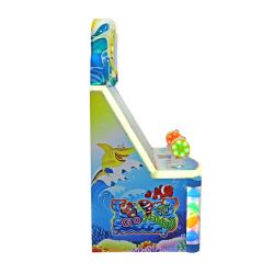 China Two Players Fishing Game Machine With Colorful LED Lights Wood + Acrylic Material for sale