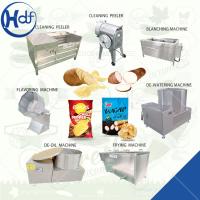 Frozen french fries production line / price of potato chips production line for sale