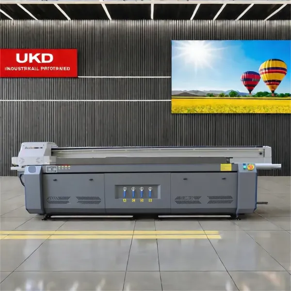Large Format UV Flatbed Printer with CCD Camera Large UV Flatbed Printer
