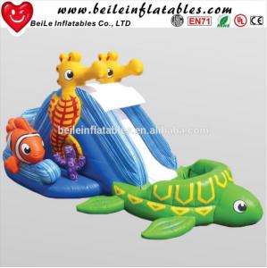 Wholesale Custom interesting Marine Life small inflatable water slide for kids from china suppliers
