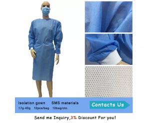 Wholesale Medical Level 3 Waterproof SMS Surgical Gowns Aami Level 4 Sterile Reinforced from china suppliers