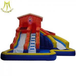 China Hansel factory price outdoor kids commercial inflatable water slide for sale on sale