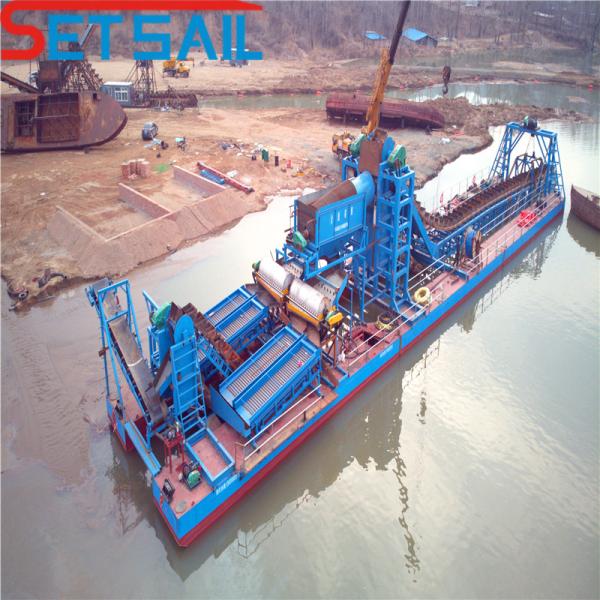 Sand Mining Dredger with Agitate Chute Initial Payment and Estimated Delivery Time