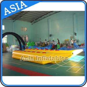 Wholesale Water Games Inflatable Boats Double Tubes Flying Fish Inflatable Banana Boat from china suppliers