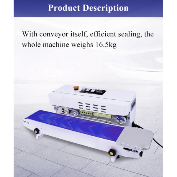 CSM-770PLUS Continuous Band Sealer Retail Packaging Industrial Parts