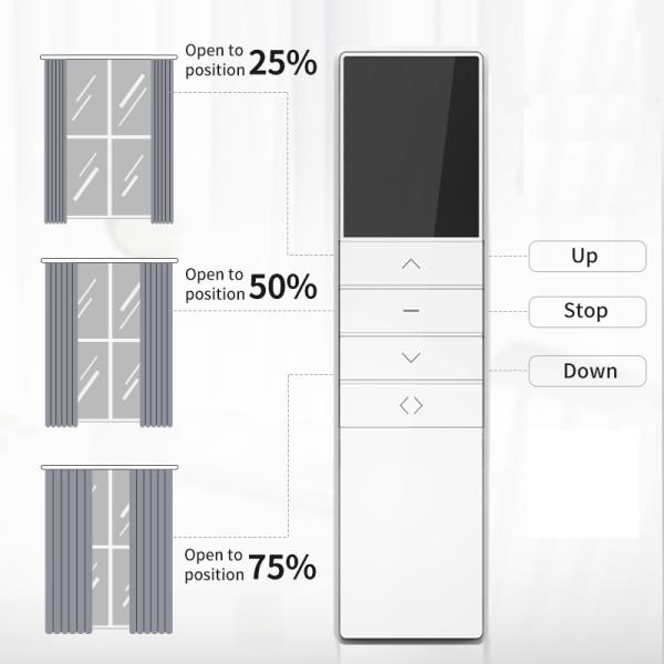 Tuya Double Curtain Track Wall Mount 150cm