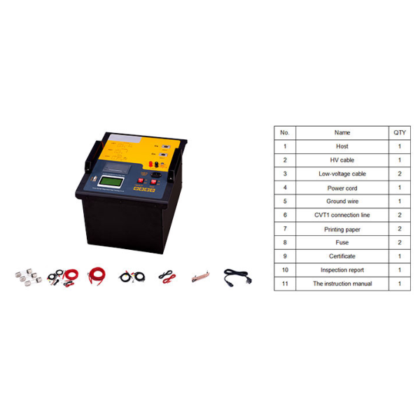 Fully Automatic Tan Delta Tester High Precision Anti-interference Dielectric Loss Power Factor Test Set