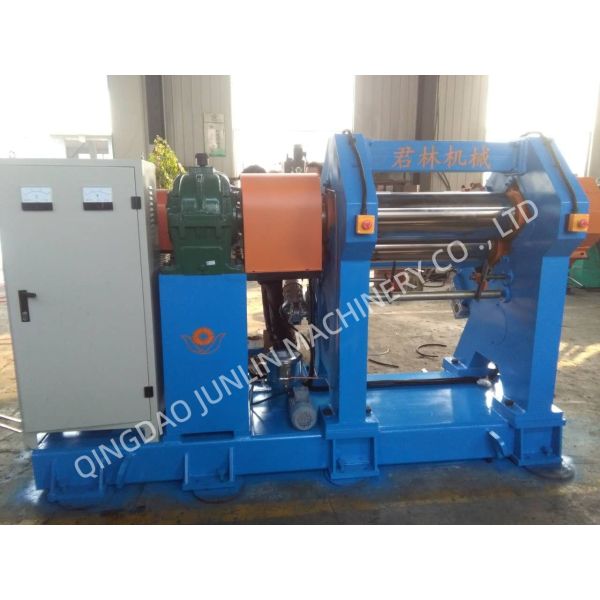 High Precision Three-Roll Rubber Calender Machine For Rubber Sheet