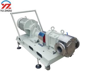 Wholesale Movable Rotary Lobe Pump 3RP Series Horizontal Electric Drive Stainless Steel 316 from china suppliers