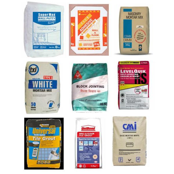 10 - 50kgs Tile Adhesive Cement Packaging Machines Electric Driven 3kw Power