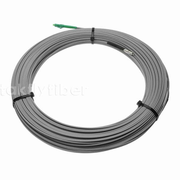 2.0*5.2mm Pullable Bullet SCAPC to SC/APC FTTH Drop Cable Fiber Optic Patchcord SM G657A2