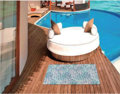 Quality Wear Resistance Swimming Pool Floor Mats , Clear Non Slip Mat For Natatorium Anti Slip Pvc Mat for sale