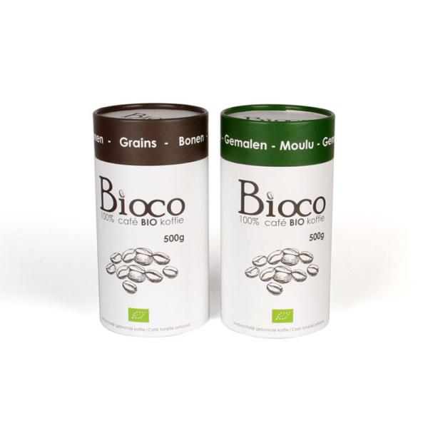 Biological Customized Paper Tube Packaging For Coffee And Tea