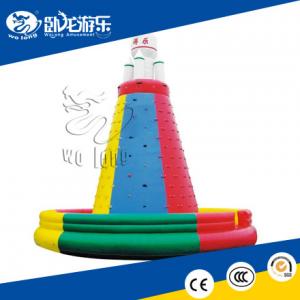 Wholesale hot children rock climbing wall, inflatable climbing wall from china suppliers