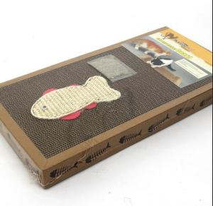 Wholesale Playing Cat Scratch Board Durable , Cat Scratcher Cardboard With Refills from china suppliers