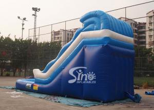 Wholesale 18' wave commercial kids inflatable water slide with EN14960 certified for summer parties from china suppliers