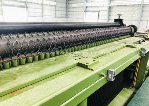 Wholesale 1200mm Width Gabion Making Machine / Gabion Wire Mesh Machine Mesh Sizes 22x33mm from china suppliers