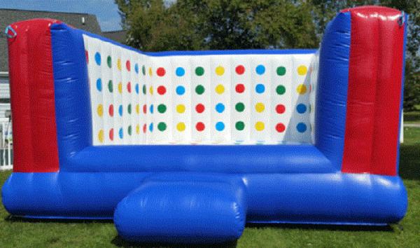 Quality Customized Big Outdoor Kids Inflatable Twister Game For Funny for sale
