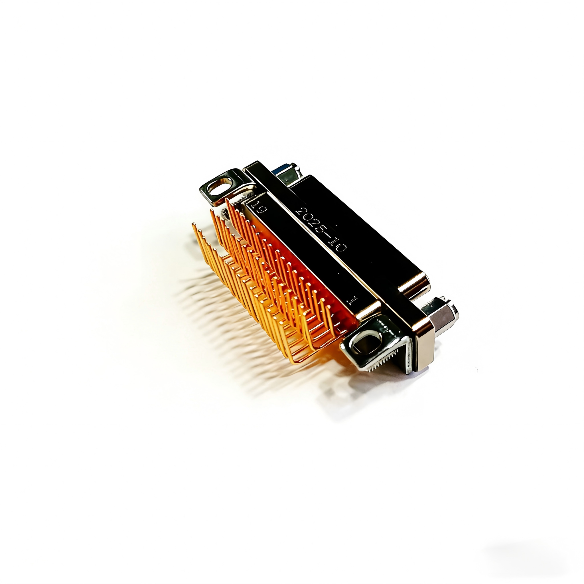 J30J-51TJW-J 51-Pin Aeronautics and Astronautics Micro Rectangular Electrical Connector with Metal Body and Precision Twist Pins