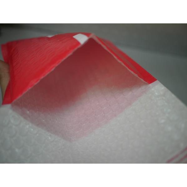 Red Bubble Lined Poly Mailers Padded Envelopes 10.5 X 16 #5 Puncture Resistance
