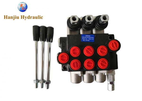 Quality Professional Hydraulic Directional Control Valve Block For 3P40 With Spring Return for sale