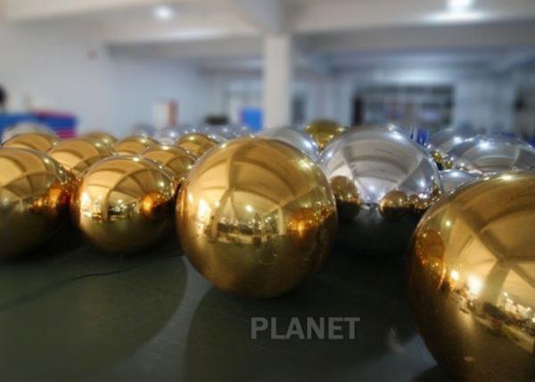 Custom Inflatable Decoration Mirror Ball Logo printing Environmental Friendly