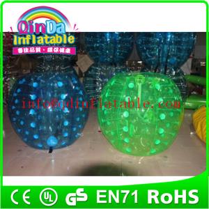 Wholesale wholesale inflatable soccer bubble/bubble football/inflatable ball suit from china suppliers
