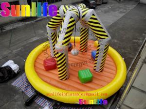 Wholesale Garden Inflatable Sports Games Wrecking Ball , Interactive Inflatable Games from china suppliers
